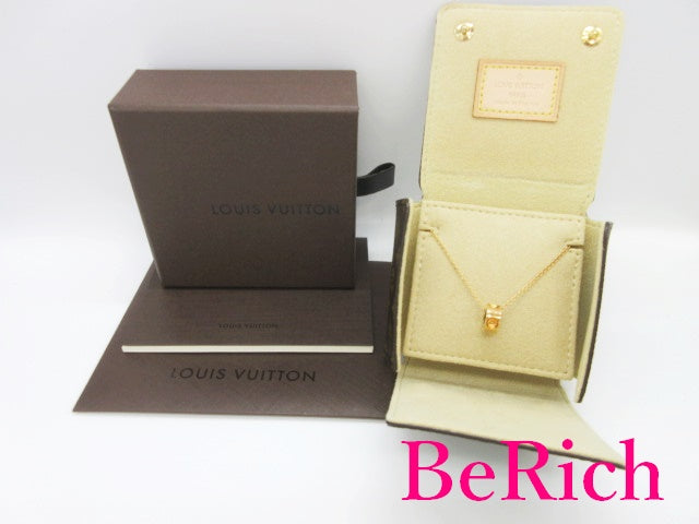 ルイ ヴィトン LOUIS VUITTON パンダンティフ アンプラント ネックレス クローバー Q93126 750 Au750 ゴールド レディース メンズ ジュエリー アクセサリー ファッション 小物 プレゼント ギフト 【中古】【送料無料】 ba2492