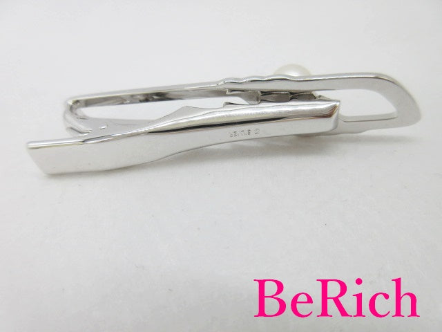 ミキモト MIKIMOTO パール 付き ネクタイピン タイピン ビジネス スーツ 小物 【中古】【送料無料】 ba2497