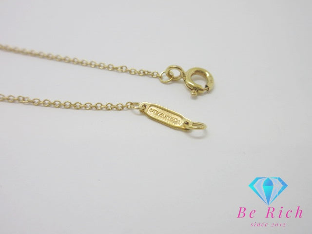 ティファニー TIFFANY&Co. アトラスバー 3P ダイヤ 750 K18YG ペンダント ネックレス イエローゴールド ジュエリー アクセサリー 【中古】【送料無料】 ba2832