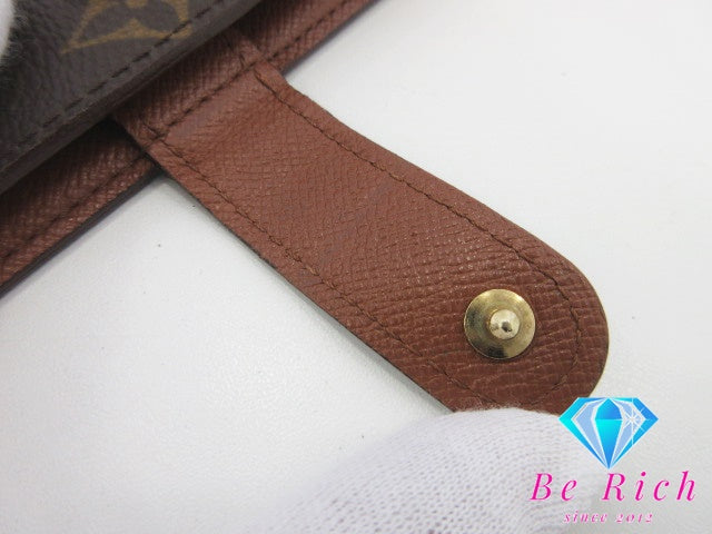 ルイ ヴィトン LOUIS VUITTON モノグラム アジェンダ PM 手帳 カバー R20005 6穴 システム手帳 ケース スケジュール帳 文具 ビジネス 小物 【中古】【送料無料】 bc1936