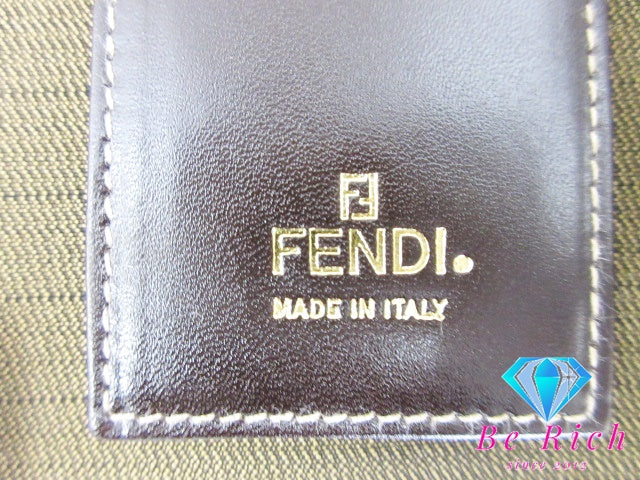 フェンディ FENDI 6連 キーケース 茶 ブラウン ズッカ ロゴ キーホルダー アクセサリー 小物 【中古】【送料無料】 bc1941
