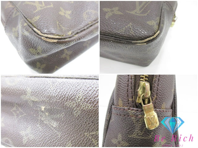 ルイ ヴィトン トゥルーストワレット 28 M47522 モノグラム 茶 ブラウン アクセサリー ポーチ 化粧 コスメ PVC LOUIS VUITTON 【中古】【送料無料】 bc2154