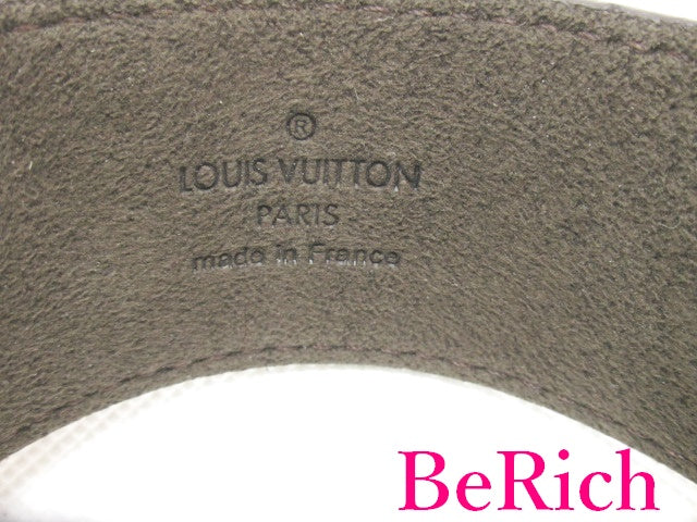 ルイ ヴィトン LOUIS VUITTON ブレスレット モノグラム グラセ ブラスレ フォース M66500 茶 ブラウン LV ロゴ バングル ジュエリー アクセサリー 【中古】【送料無料】 bh2119