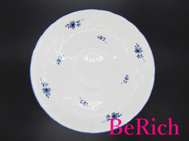 ノリタケ NORITAKE クラフトーン ティー カップ & ソーサー 6客 セット ホワイト 白 ブルー 青 フラワー 花柄 陶器 コップ 皿 紅茶 食器 テーブル ウェア 製陶 【中古】【送料無料】 bh2218