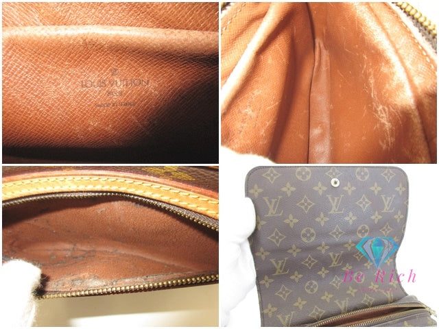 ルイ ヴィトン LOUIS VUITTON ショルダーバッグ モノグラム サンジェルマン 24 M51210 ブラウン 茶 PVC レザー ポシェット 斜め掛け 鞄 【中古】【送料無料】 bk10049