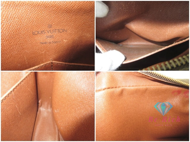 ルイ ヴィトン LOUIS VUITTON クラッチバッグ モノグラム コンピエーニュ M51845 茶 ブラウン PVC レザー LV ロゴ セカンドバッグ ハンドバッグ ポーチ 鞄 メンズ 【中古】【送料無料】bk10095