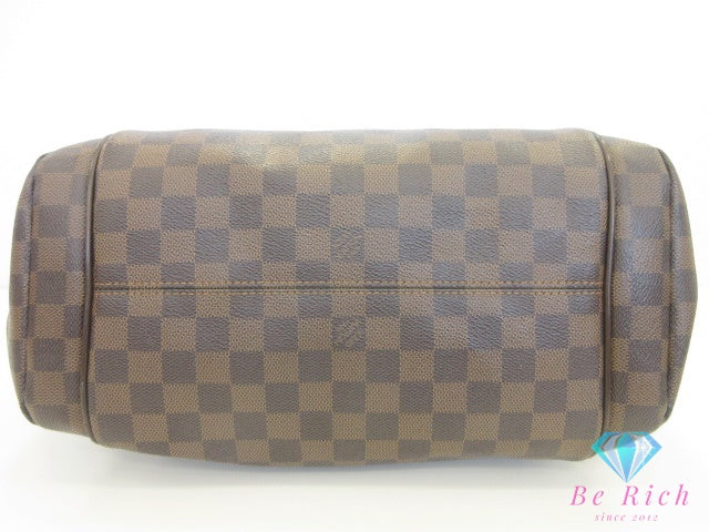 ルイ ヴィトン LOUIS VUITTON トートバッグ ダミエ エベヌ トータリー MM N41281 茶 ブラウン PVC レザー ショルダーバッグ ハンドバッグ 【中古】【送料無料】 bk10106
