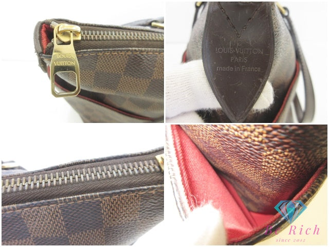 ルイ ヴィトン LOUIS VUITTON トートバッグ ダミエ エベヌ トータリー MM N41281 茶 ブラウン PVC レザー ショルダーバッグ ハンドバッグ 【中古】【送料無料】 bk10106