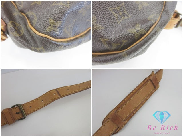 ルイ ヴィトン LOUIS VUITTON ショルダーバッグ モノグラム ソミュール 43 M42252 ブラウン 茶 ダブルフラップ 肩掛け 斜め掛け【中古】【送料無料】bk10111