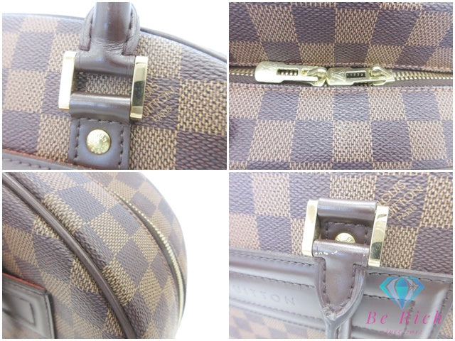 ルイ ヴィトン LOUIS VUITTON ハンドバッグ ダミエ ノリータ N41455 エベヌ LV ロゴ ショルダーバッグ 半円 半月 ドーム型 手提げ 肩掛け 鞄 【中古】【送料無料】 bk10141