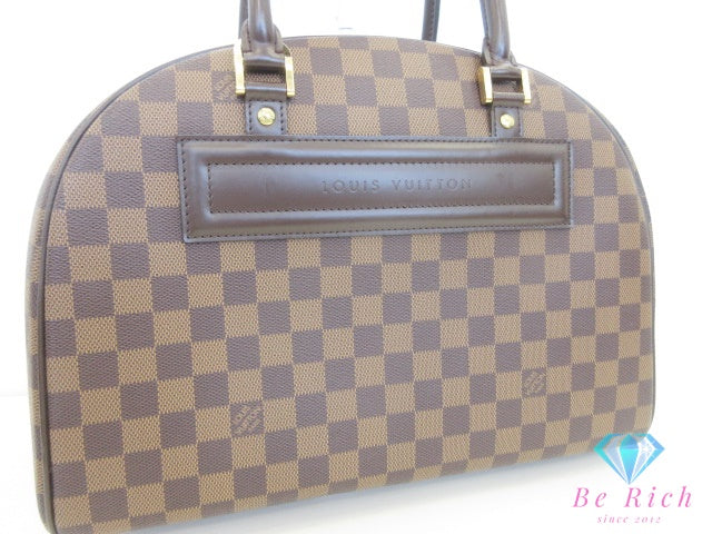 ルイ ヴィトン LOUIS VUITTON ハンドバッグ ダミエ ノリータ N41455 エベヌ LV ロゴ ショルダーバッグ 半円 半月 ドーム型 手提げ 肩掛け 鞄 【中古】【送料無料】 bk10141