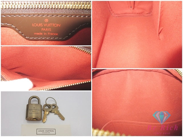 ルイ ヴィトン LOUIS VUITTON ハンドバッグ ダミエ ノリータ N41455 エベヌ LV ロゴ ショルダーバッグ 半円 半月 ドーム型 手提げ 肩掛け 鞄 【中古】【送料無料】 bk10141
