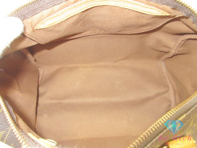 ルイ ヴィトン LOUIS VUITTON モノグラム スピーディ 30 M41526 LV ロゴ PVC レザー 茶 ブラウン ハンドバッグ 手提げ ミニ ボストン【中古】【送料無料】bk10143