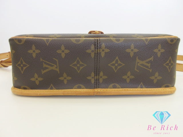 ルイ ヴィトン LOUIS VUITTON ショルダーバッグ モノグラム ソローニュ M42250 LV ロゴ 茶 ブラウン 肩掛け 斜め掛け 鞄 【中古】【送料無料】bk10155