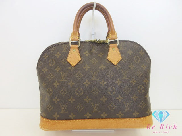 ルイ ヴィトン LOUIS VUITTON ハンドバッグ モノグラム アルマ M51130 茶 ブラウン PVC レザー LV ロゴ ショルダーバッグ 手提げ 鞄 【中古】【送料無料】bk10165
