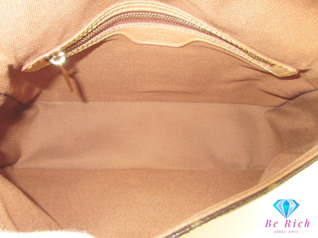 ルイ ヴィトン LOUIS VUITTON ハンドバッグ モノグラム ミニ ルーピング M51147 ブラウン 茶 PVC レザー ロゴ ショルダーバッグ 肩掛け バッグ 鞄 レディース 【中古】【送料無料】 bk10178