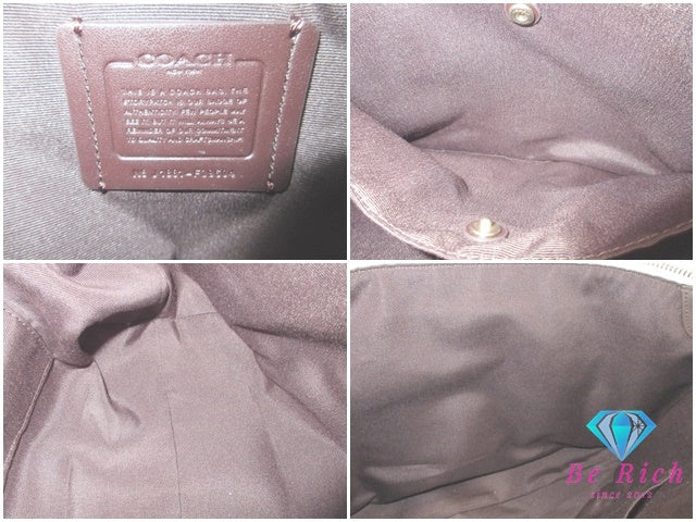 コーチ COACH エマ サッチェル 2way ハンドバッグ ショルダーバッグ F9604 アイボリー ベージュ レザー 肩掛け 斜め掛け 鞄 【中古】【送料無料】 bk10203