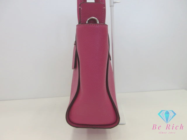 コーチ COACH 2way ハンドバッグ ショルダーバッグ F30555 ピンク レザー 肩掛け 斜め掛け 鞄 【中古】【送料無料】 bk10205