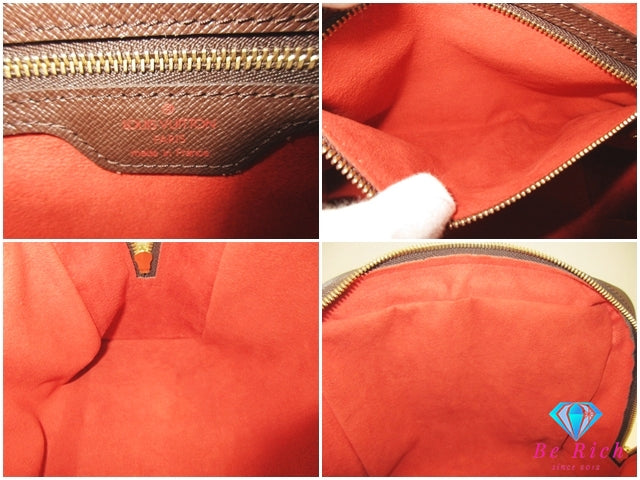 ルイ ヴィトン LOUIS VUITTON ハンドバッグ ダミエ ブレラ N51150 エベヌ ブラウン 茶 PVC レザー ロゴ ショルダーバッグ 手提げ 鞄 【中古】【送料無料】 bk10213