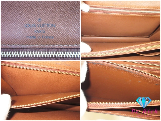 ルイ ヴィトン LOUIS VUITTON モノグラム コンコルド M51190 LV ロゴ ブラウン 茶 PVC レザー ハンドバッグ 手提げ 鞄【中古】【送料無料】bk10336