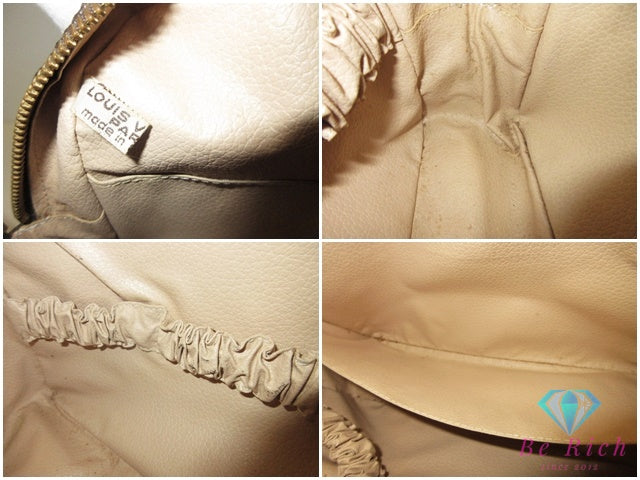 ルイ ヴィトン トゥルーストワレット 28 M47522 モノグラム 茶 ブラウン アクセサリー ポーチ 化粧 コスメ PVC LOUIS VUITTON 【中古】【送料無料】 bk10434