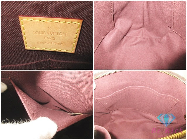ルイ ヴィトン LOUIS VUITTON 2way ハンドバッグ ショルダーバッグ モノグラム テュレン PM M48813 茶 ブラウン PVC レザー ロゴ 肩掛け 斜め掛け【中古】【送料無料】 bk10540
