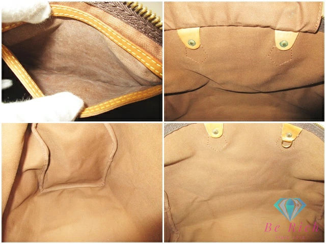 ルイ ヴィトン LOUIS VUITTON ハンドバッグ スピーディ 40 M41522 モノグラム ブラウン 茶 PVC レザー ボストンバッグ トラベル 旅行 鞄 【中古】【送料無料】 bk10558