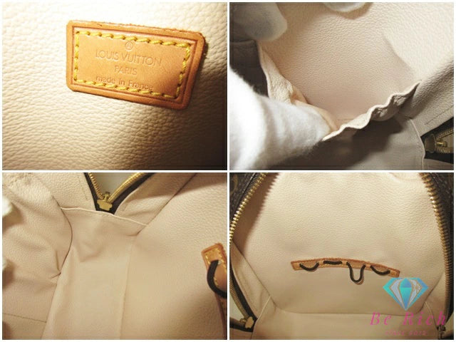 ルイ ヴィトン LOUIS VUITTON モノグラム スポンティーニ M47500 LV ロゴ スクエア ハンドバッグ ショルダーバッグ 鞄 【中古】【送料無料】bk10562