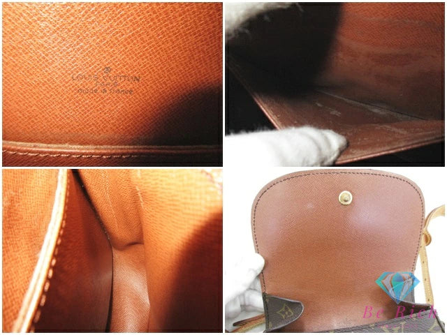 ルイ ヴィトン LOUIS VUITTON モノグラム ミニ サンクルー M51244 LV ロゴ ショルダーバッグ ポシェット 鞄 肩掛け 斜め掛け【中古】【送料無料】bk10585