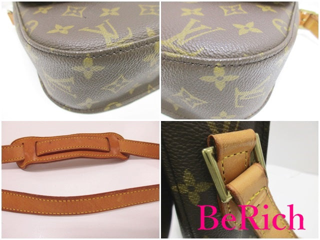 ルイ ヴィトン LOUIS VUITTON モノグラム サンクルー M51242 LV ロゴ ショルダーバッグ ポシェット 鞄 【中古】【送料無料】 bk8241