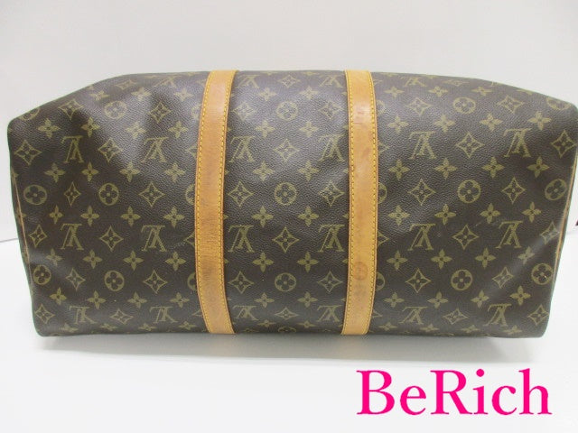 ルイ ヴィトン LOUIS VUITTON ボストンバッグ モノグラム キーポル 50 M41426 ブラウン 茶 PVC レザー LV ロゴ ハンドバッグ トラベル 旅行 鞄 【中古】【送料無料】 bk8243
