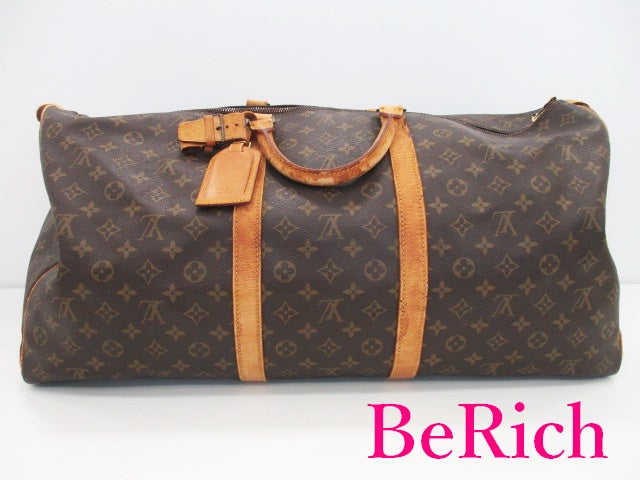 ルイ ヴィトン LOUIS VUITTON ボストンバッグ モノグラム キーポル 60 M41422 PVC レザー ロゴ ハンドバッグ 手提げ トラベル 旅行 鞄 レディース メンズ【中古】【送料無料】 bk8263