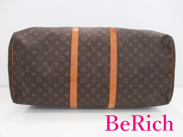 ルイ ヴィトン LOUIS VUITTON ボストンバッグ モノグラム キーポル 60 M41422 PVC レザー ロゴ ハンドバッグ 手提げ トラベル 旅行 鞄 レディース メンズ【中古】【送料無料】 bk8263