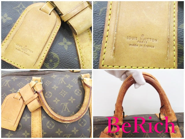 ルイ ヴィトン LOUIS VUITTON ボストンバッグ モノグラム キーポル 60 M41422 PVC レザー ロゴ ハンドバッグ 手提げ トラベル 旅行 鞄 レディース メンズ【中古】【送料無料】 bk8263