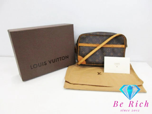 ルイ ヴィトン LOUIS VUITTON ショルダーバッグ モノグラム トロカデロ 27 M51274 ブラウン 茶 PVC レザー LV ロゴ 肩掛け 斜め掛け 鞄 【中古】【送料無料】 bk9060