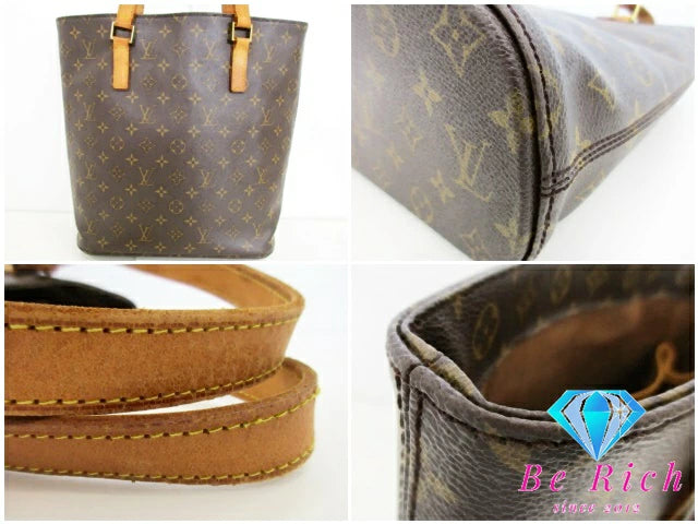 ルイ ヴィトン LOUIS VUITTON トートバッグ ショルダーバッグ モノグラム ヴァヴァン GM M51170 ブラウン 茶 PVC レザー LV ロゴ ハンドバッグ 鞄 【中古】【送料無料】 bk9112
