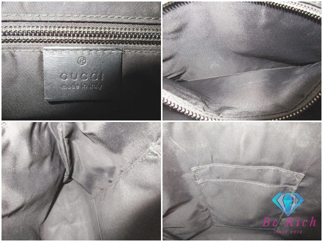 グッチ GUCCI ショルダーバッグ 471454 GG スプリーム シェリー ウェブ ベージュ カーキ 茶 ロゴ PVC レザー 【中古】【送料無料】 bk9278