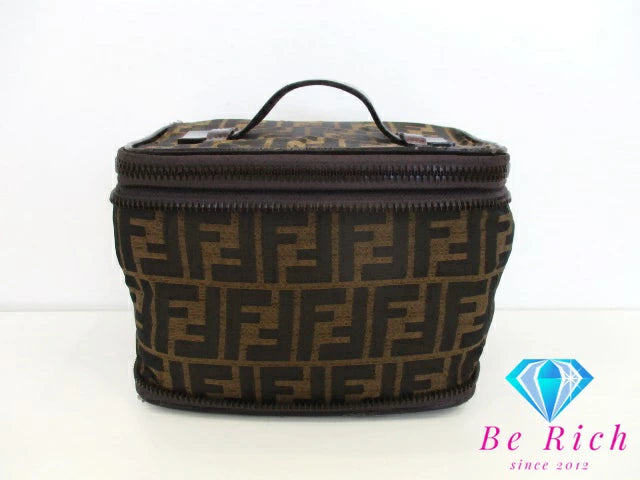 フェンディ FENDI バニティバッグ ハンドバッグ ポーチ 26554 ズッカ