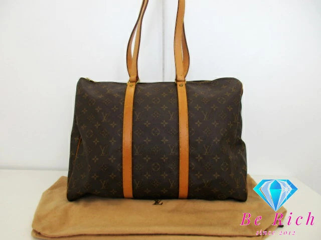 ルイ ヴィトン LOUIS VUITTON モノグラム フラネリー 45 M51115 LV 茶 ブラウン PVC レザー トートバッグ ショルダーバッグ 【中古】【送料無料】bk9399