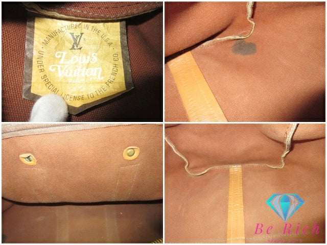ルイ ヴィトン LOUIS VUITTON ボストンバッグ モノグラム キーポル 45 M41428 アメリカ製 USA ヴィンテージ LV ロゴ ハンドバッグ トラベル 旅行 鞄 【中古】【送料無料】 bk9608