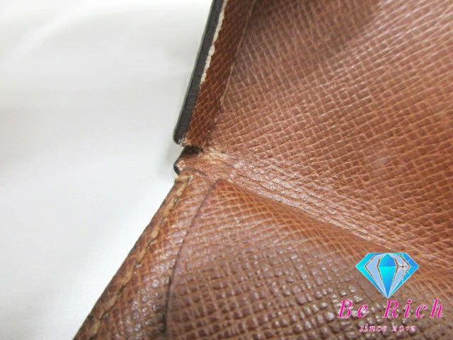 ルイ ヴィトン LOUIS VUITTON コインケース M61960 モノグラム ポルト モネ キュヴェット ブラウン 茶 PVC レザー LV ロゴ 小銭入れ コンパクト ウォレット 【中古】【送料無料】 bs3220