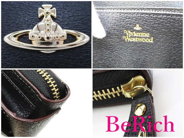 美品 ヴィヴィアン ウエストウッド Vivienne Westwood 長財布 3918C9D1 ショルダーバック スマホケース ポーチ オーブ ロゴ 二つ折り財布 ロング ウォレット オーヴ レディース【中古】【送料無料】bs3322