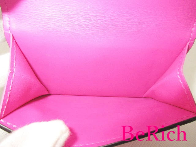 ルイ ヴィトン LOUIS VUITTON ディスカバリー コンパクト ウォレット 三つ折り財布 札入れ M30773 モノグラム PVC レザー タイガ フューシャ ピンク ロゴ【中古】【送料無料】 bs3327