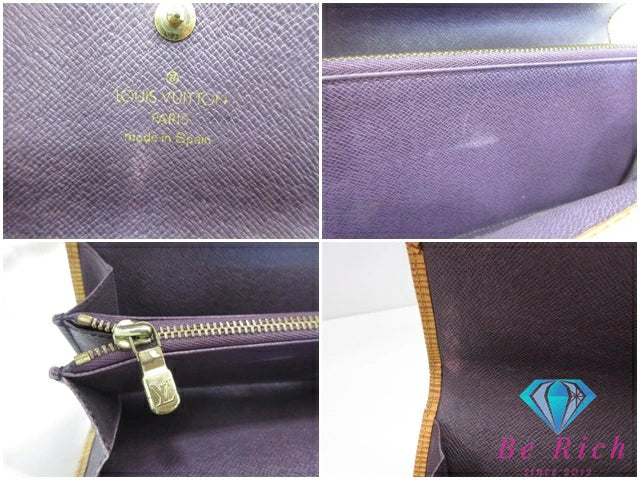 ルイ ヴィトン LOUIS VUITTON 長財布 エピ ポシェット ポルト モネ クレディ M63579 タッシリ イエロー ジョーヌ 黄 レザー LV ロゴ 二つ折り財布 ロング ウォレット 【中古】【送料無料】bs3976