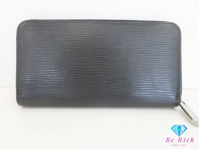 ルイ ヴィトン LOUIS VUITTON エピ ジッピー ウォレット M61857 ラウンド ファスナー 二つ折り財布 長財布 ノワール 黒 ブラック レザー LV ロゴ ロング 【中古】【送料無料】 bs4215