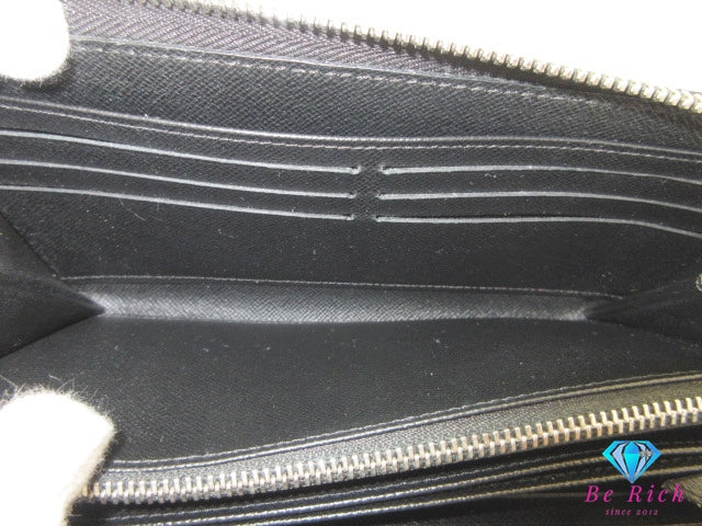 ルイ ヴィトン LOUIS VUITTON エピ ジッピー ウォレット M61857 ラウンド ファスナー 二つ折り財布 長財布 ノワール 黒 ブラック レザー LV ロゴ ロング 【中古】【送料無料】 bs4215