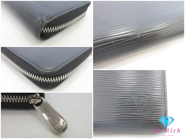 ルイ ヴィトン LOUIS VUITTON エピ ジッピー ウォレット M61857 ラウンド ファスナー 二つ折り財布 長財布 ノワール 黒 ブラック レザー LV ロゴ ロング 【中古】【送料無料】 bs4215