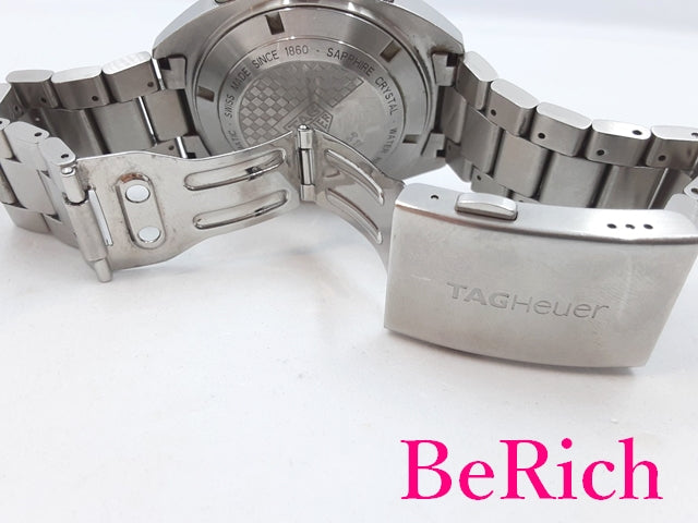 タグホイヤー TAG HEUER フォーミュラ 1 クロノグラフ メンズ 腕時計 デイト CAZ2015-ORQS2502 青 ブルー 文字盤 SS ブレス オートマ AT ウォッチ FORMULA 【中古】【送料無料】 bt2752