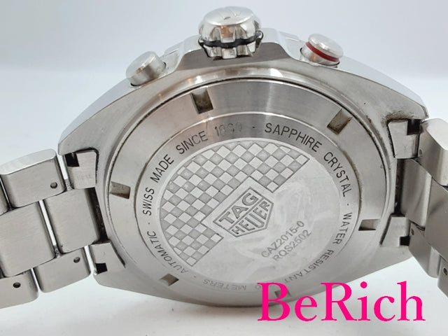 タグホイヤー TAG HEUER フォーミュラ 1 クロノグラフ メンズ 腕時計 デイト CAZ2015-ORQS2502 青 ブルー 文字盤 SS ブレス オートマ AT ウォッチ FORMULA 【中古】【送料無料】 bt2752