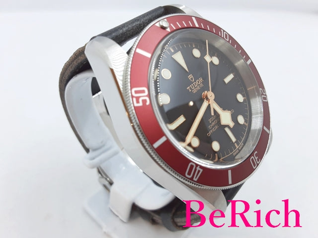 美品 チューダー TUDOR ヘリテージ ブラック ベイ 自動巻き メンズ 腕時計 79230R ブラック 黒 文字盤 SS レザー ブレス オートマ AT アナログ ウォッチ チュードル BLACK BAY 【中古】【送料無料】 bt2850